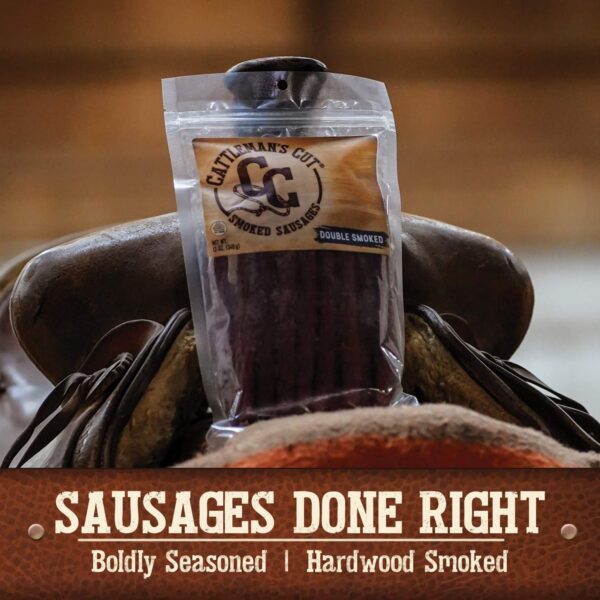 Cattleman's Cut Double Smoked Sausages, 12 Ounce - Image 4