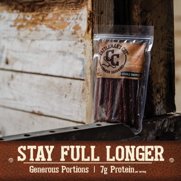 Cattleman's Cut Double Smoked Sausages, 12 Ounce - Image 5