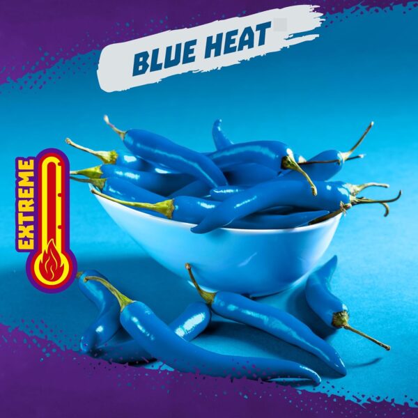 Takis Blue Heat 40 pc / 1 oz Multipack - Intense Hot Chili Pepper Flavored Extreme Spicy Rolled Tortilla Chips - Individual Bags, Perfect for Tailgates, Parties, Lunchboxes or Lunches - Image 3