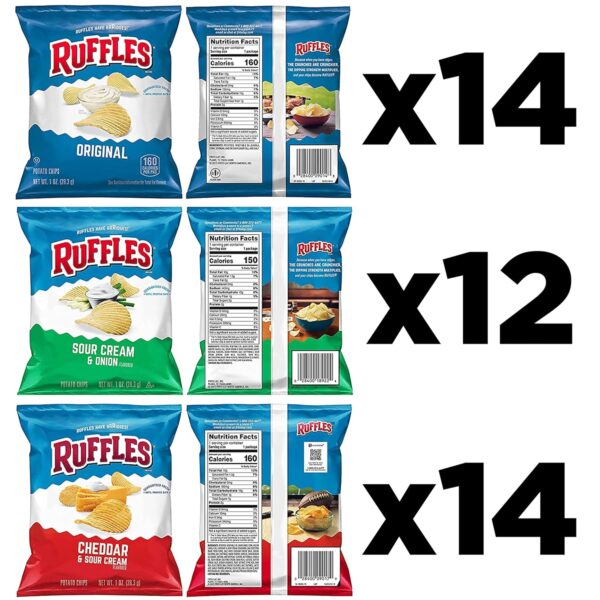 Ruffles Potato Chips Variety Pack, 40 Count - Image 4