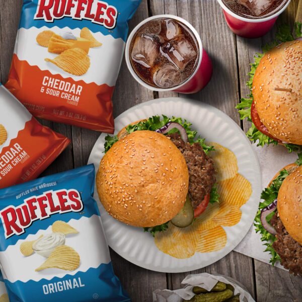Ruffles Potato Chips Variety Pack, 40 Count - Image 2