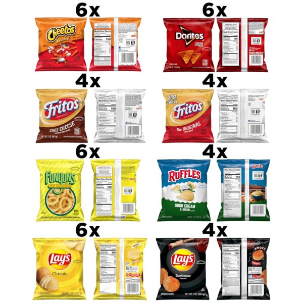 Frito-Lay Variety Packs, Party Mix, Single Serve Bags (40 Pack) - Image 2